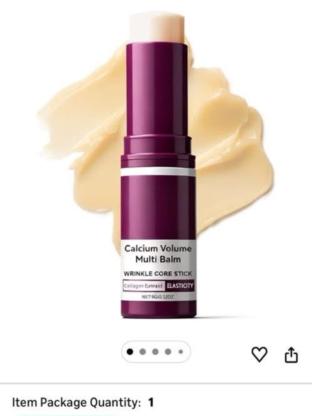 Calcium Volume Multi Balm Wrinkle Core Stick - Cream